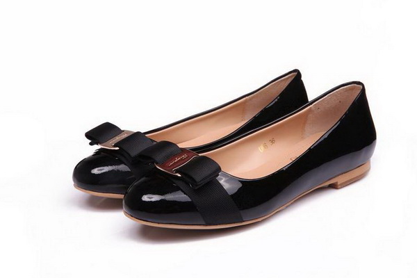 Ferragamo Shallow mouth flat shoes Women--004